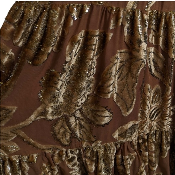 Ulla Johnson Velvet Loretta Dress - Rose Gold - Picture 10 of 13